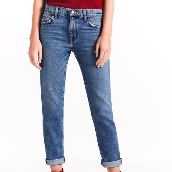 Current/Elliott Denim - Current/Elliot | The Fling Mid Rise Straight Jean